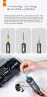 Mini Destornillador Eléctrico Sin Cable Inteligente Con Set De 30 Bits Recargable Por USB Herramienta De Perforación Potente Para DIY En El Hogar - details 7