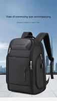 Bolsa De Negocios Multifuncional Impermeable Con Cerradura Antirrobo Transpirable Mochila Con Carga USB Gran Capacidad Para Viajes - details 5