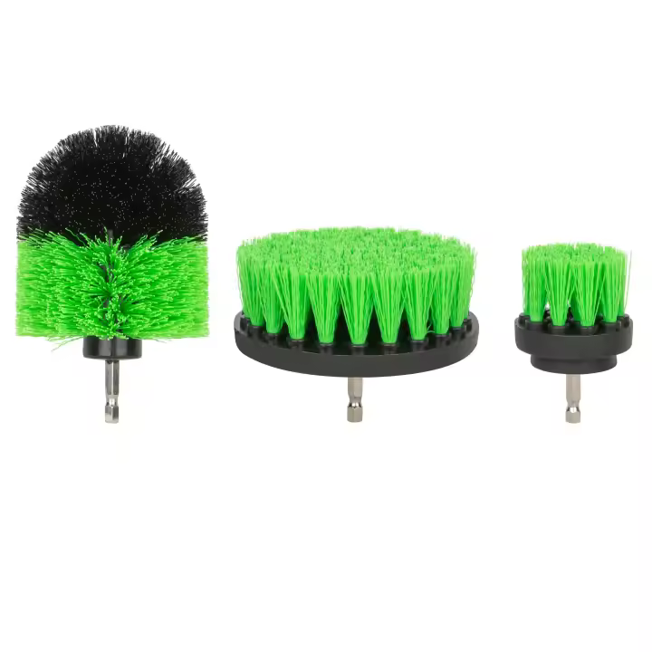 JUEGO DE 3 CEPILLOS DE LIMPIEZA PARA TALADRO JBM 54346 - 1