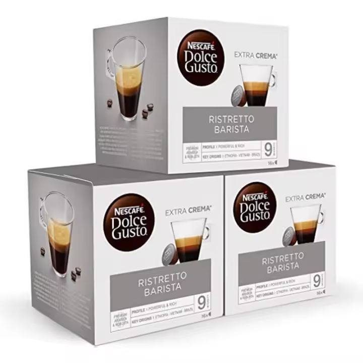 Café Ristretto Barista Pack 48 cápsulas Dolce Gusto 7613036867856 - 1