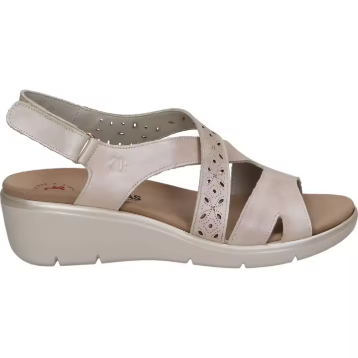 Sandalias treinta´s 4130 señora dorado - 1
