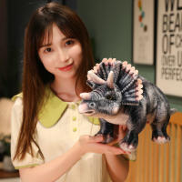 Muñeco De Peluche Creativo Triceratops 32-46cm Simulación De Dinosaurio Juguete Para Niños Regalo De Cumpleaños Juguetes De Dinosaurios Para Niños Hombres - details 11
