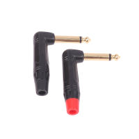 Conector De Micrófono De Plata En Bruto Y Oro 1/4 Pulgada Plug Microfono Angulo Recto Jack 6.35MM Mono 6.5MM Macho Conector - details 3