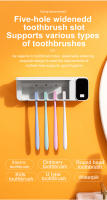 Sterilizador De Cepillo De Dientes UV Recargable Con Soporte De Pared Y Pantalla LED Para Baño Resistente a Perforaciones - details 7