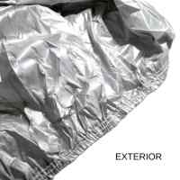 Banner - Funda para coche impermeable a Prueba de Polvo Anti-UV Talla M gris para interior