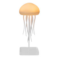 Luz De Ambiente En Forma De Medusa Con Luz Cálida Y Gradiente De Colores Dos Modos 9 Tentáculos Que Se Rotan Automáticamente Luz De Decoración Original - details 7