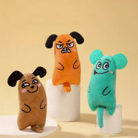Juguetes De Peluche Para Mascotas Con Forma De Gato Y Perro Resistente Al Masticar Divertidos Juguetes Para Masticar Y Limpieza De Dientes Para Gatos Y Perros - details 2
