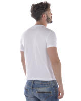 Emporio Armani EA7 Camiseta Algodón Hombre Blanco 3ZPT46PJM9Z 1100 - details 1