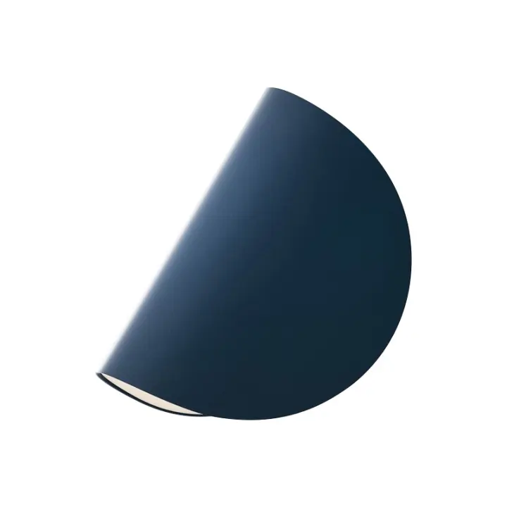 SOMY Aplique LED moderno, aplique giratorio, aplique de baño, dormitorio interior, sala de estar, pasillo, escalera, patio, jardín, aplique de pared - azul - luz blanca (1 pieza) Aplique de pared para exterior - 1