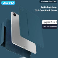 Funda Magnética Inteligente ZOYU Para iPad 10 10.9 pro 12.9 11 2022 Compatible Con Air4/5 10.9 Mini 6 Capa Protección Completa Anti-curvatura - details 1