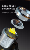 Linterna De Cadena Warsun Recargable Tipo C Aleación De Aluminio PC 800Lm Portátil Advertencia Iluminación Exterior Flood Light - details 2