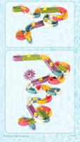 Juguetes De Baño Para Bebés Y Niños Juego De Agua En La Bañera Con Anfibio DIY Set De Adhesión En La Pared Juguetes De Piscina Unisex - details 5