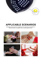 Luz De Arte De Uñas SUN X27 MAX Con 81 LEDs Sensor Automático Timer Profesional Para Polvo De Uñas Y Equipamiento De Uñas - details 5