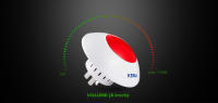 Sirena Indor KERUI J009 Con Alarm Horn Y Luz Roja Estroboscópica Wireless Para Seguridad De Hogar Y Negocios GSM - details 3