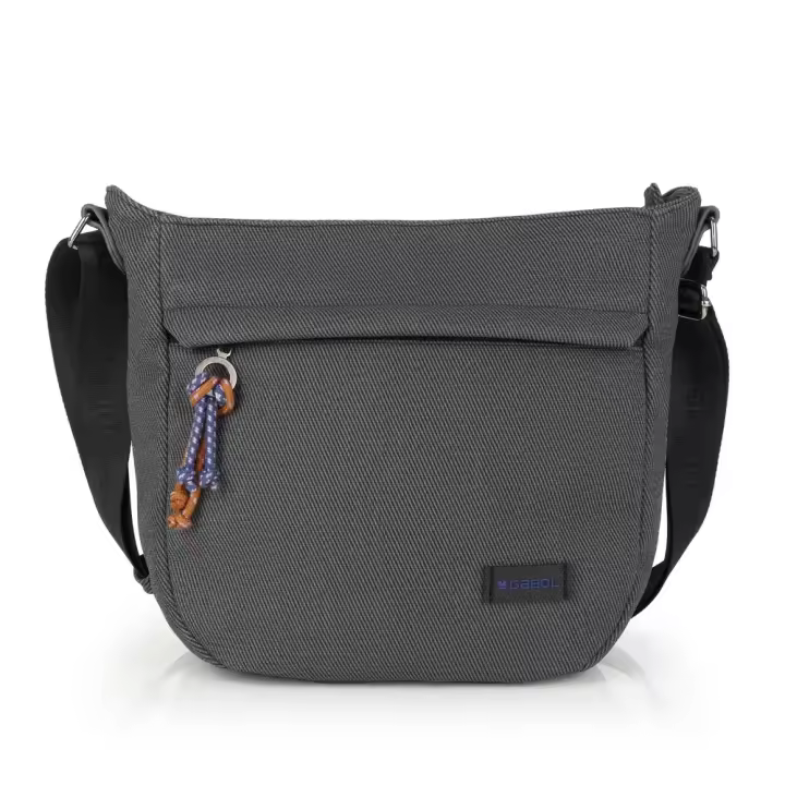 Bolso Bandolera Mujer Gabol Salma Gris - Top-Handle Bags de Colección Salma en Color Gris, 36x27x9 cm, 5,6 l, 0,40 kg - 1