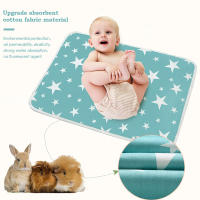 Alfombra De Cama Reutilizable Y Lavable Para Conejillos De Indias Pequeños Y Bebés Alfombra De Animal Pequeño Impermeable Y Cómoda Para Descanso - details 5