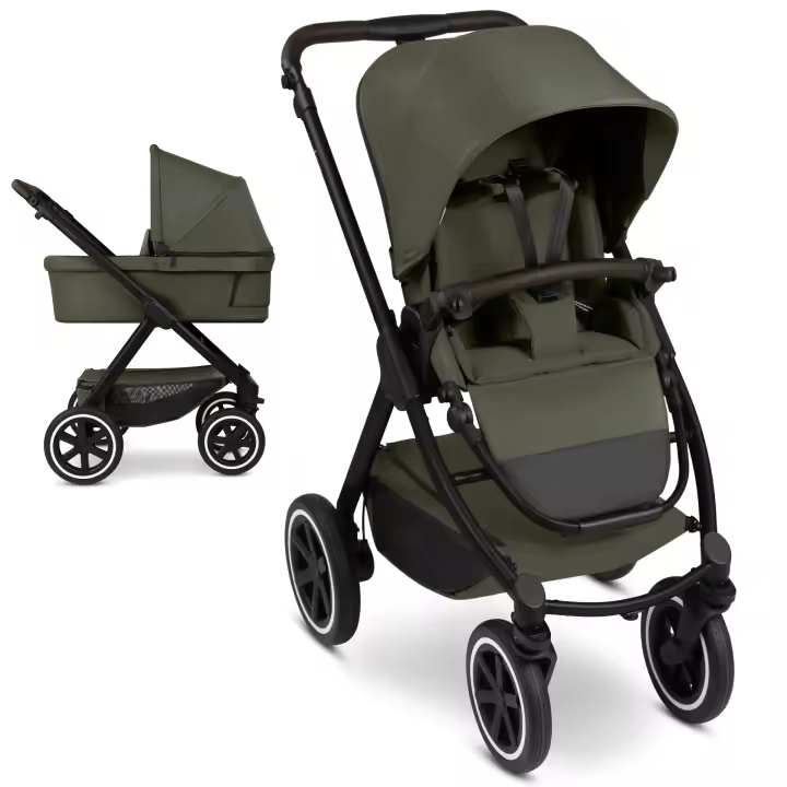 Cochecito bebé ABC SAMBA 2 silla y capazo 2025 todoterreno plegable - 1