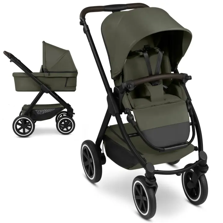 Cochecito bebé ABC SAMBA 2 silla y capazo 2025 todoterreno plegable - 1