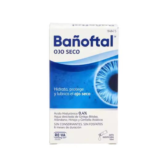 Bañoftal Multidosis Ojo Seco 0,4% 10ml - 1