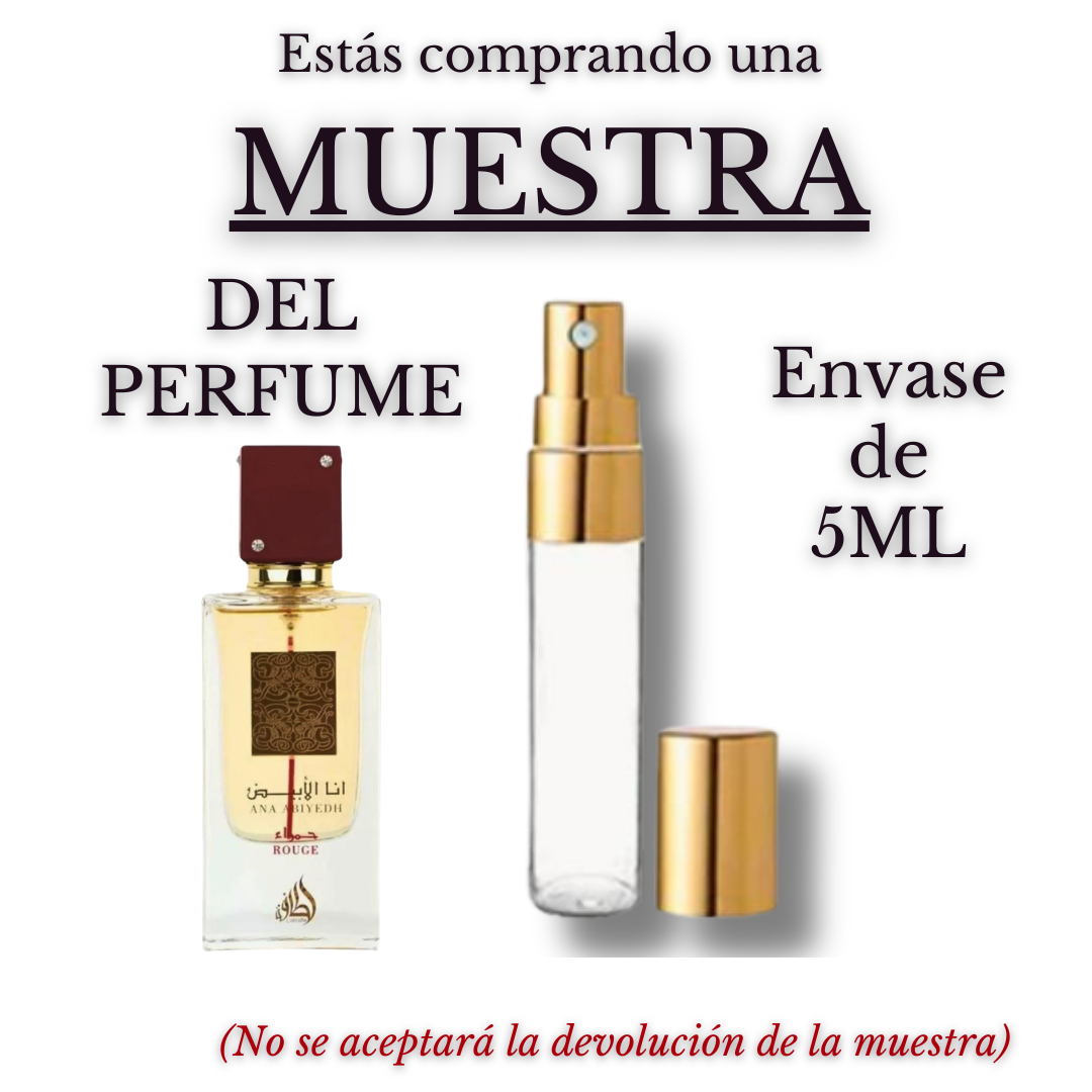 Ana Abiyedh Rouge Eau de Parfum para Mujer - Lattafa