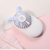 Mini ventilador portátil recargable por USB (paquete de 2) Para el hogar, La Oficina y el camping, Rose y Azul color. - details 2