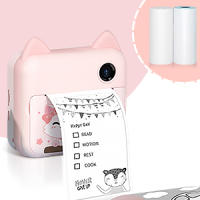 Cámara Infantil P1 cámara instantánea Impresora fotográfica para niños con 2 Rollos de Papel de impresión Compatible con transmisión WiFi aplicable en Papel fotográfico autoadhesivo - details 3