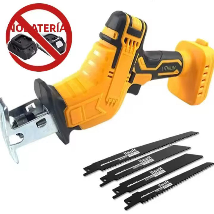 Sábanas Eléctricas Reciprocantes Sin Cable Para Batería Dewalt 18V 20V Herramientas De Corte Para Madera Y Metal Sin Batería Incluida - 1
