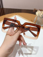 Gafas De Lectura Para Mujer Geométricas Retro Transparentes 1Pc Ideal Para Ocio Al Aire Libre Y Vida Diaria Regalos Decorativos - details 2