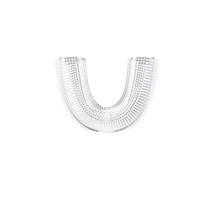 Cepillo de dientes ultrasónico automático,Cepillo De Dientes En Forma De U，Cepillos de dientes ultrasónicos de 360 ​​° Cepillo de dientes eléctrico y Kit de blanqueamiento dental，para Cargar IPX7 a Prueba de Agua - 1