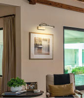 Lámpara De Pared LED Para Baño Negro Cobre AC85-265V Luz Moderna Aplicación En Iluminación De Paredes 8W Soporte De Pared - details 0