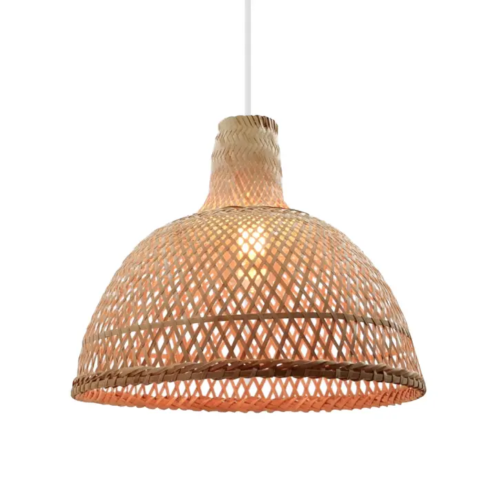 Ledkia Lámpara Colgante Bambú Handan  Natural - 1