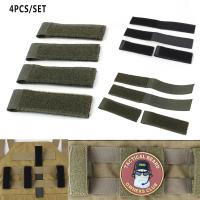 4pcs Adaptador Molle ID Parches Panel Chaleco Militar Accesorios Convertidor De Gancho Y Lazo Correa Ribera Para Mochila Y Chaleco - details 1
