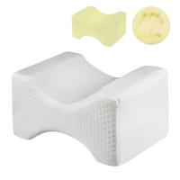 Cojín De Memoria Para Piernas Con Capa De Aire Concava Almohada Para Rodilla De Espuma De Memoria Suave Y Rebound Lento Material De Poliéster 100% - details 4