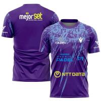 Camiseta De Tenis Ligera Para Hombre Cuello Redondo Manga Corta Deportiva Y Cómoda Moda De Badminton Temporada De Verano - details 9