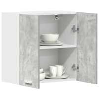 vidaXL Armario de pared de cocina madera de ingeniería gris hormigón - details 0