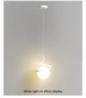 Lámpara Colgante Nórdica LED Para Dormitorio Y Sala De Estar Iluminación Interior Decorativa Para Mesa De Comedor Y Hogar - details 13