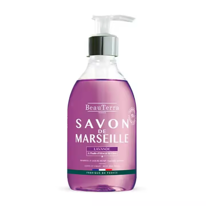 BeauTerra Jabón De Marsella Lavanda 300 ml - 1