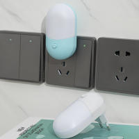 Luz Nocturna LED Mini Con Interruptor De Encendido Automático Protección Para Los Ojos Ideal Para Dormitorio Y Cuidado Del Bebé En La Habitación - details 8