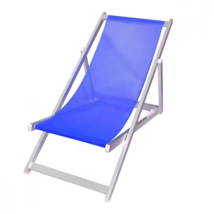 Mediawavestore Tumbona Plegable Soverato Aluminio Textilene 3 Posiciones - 1