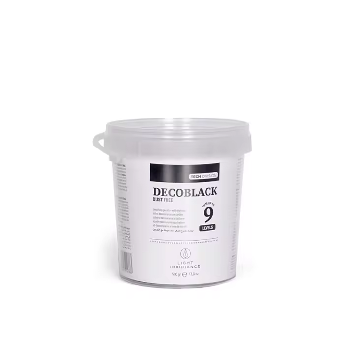 Light Irridiance DecoBlack Dust Free 500gr | Decoloración Negra para el Pelo - 1
