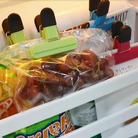Food Bag Clips for Food Storage Set of 9 Food Clips Kitchen Storage Clip Seal Clips,Sturdy,Airtight,Reusable 3 Colours for Keeping Food Fresh - Ideal - details 4