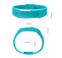 Reloj Digital Para Niños Y Niñas Con Correa De Silicona LED Pantalla Resistente Al Choque Reloj De Pulsera Para Niños Y Adultos Unisex - details 1