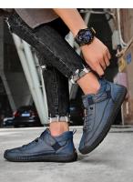 Zapatos De Cuero Para Hombre Hechos a Mano Transpirables Zapatos Casuales Cómodos Para Caminar Sneakers De Marca Lujo Tamaño Grande 38-48 - details 24