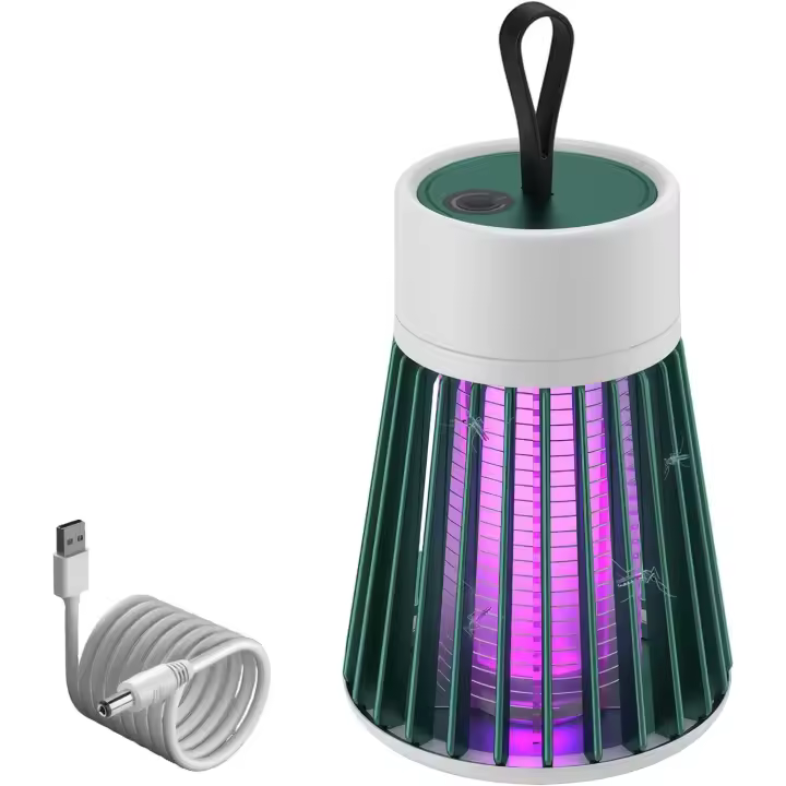 Mozz Guard Mosquito Zapper, Zapper de Insectos portáril de Nueva Generación 2024, Carga USB y bajo nivel de ruido, adecuado para interiores, Jardines domésticos, campamentos, P - 1