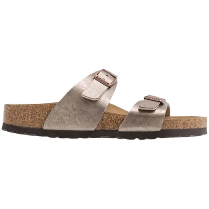 Sandalias Birkenstock  para mujer en color dorado - 1