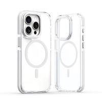 Funda transparente Fuerte a prueba de Golpes con adsorción magnética para APPLE iPhone 16 15 14 13 12 Pro Max Carga magnética Compatible con Magsafe - details 11