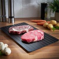 Placa De Descongelación Rápida De Aleación De Aluminio Para Alimentos Frutas Carne Herramienta De Cocina Thaw Master Rectangular - details 4