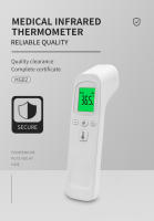 Termómetro De Temperatura Corporal No Contactando Para Adultos Y Niños Con Pantalla LCD Digital Infrarrojo Láser Médico Familiar - details 25