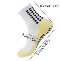 3 Pares De Calcetines Y Protecciones De Rodilla Para Hombres Non Slip Para Fútbol Y Baloncesto Calcetines De Terciopelo De Nylon De Altura Rodilla Protección De Calf Para Deportes Adultos Y Adolescentes - details 5