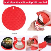 Abrepuertas Multifuncional 6-en-1 Lids Gripper Antideslizante Para Botellas Y Latas Herramienta De Cocina Eco-amigable - details 11